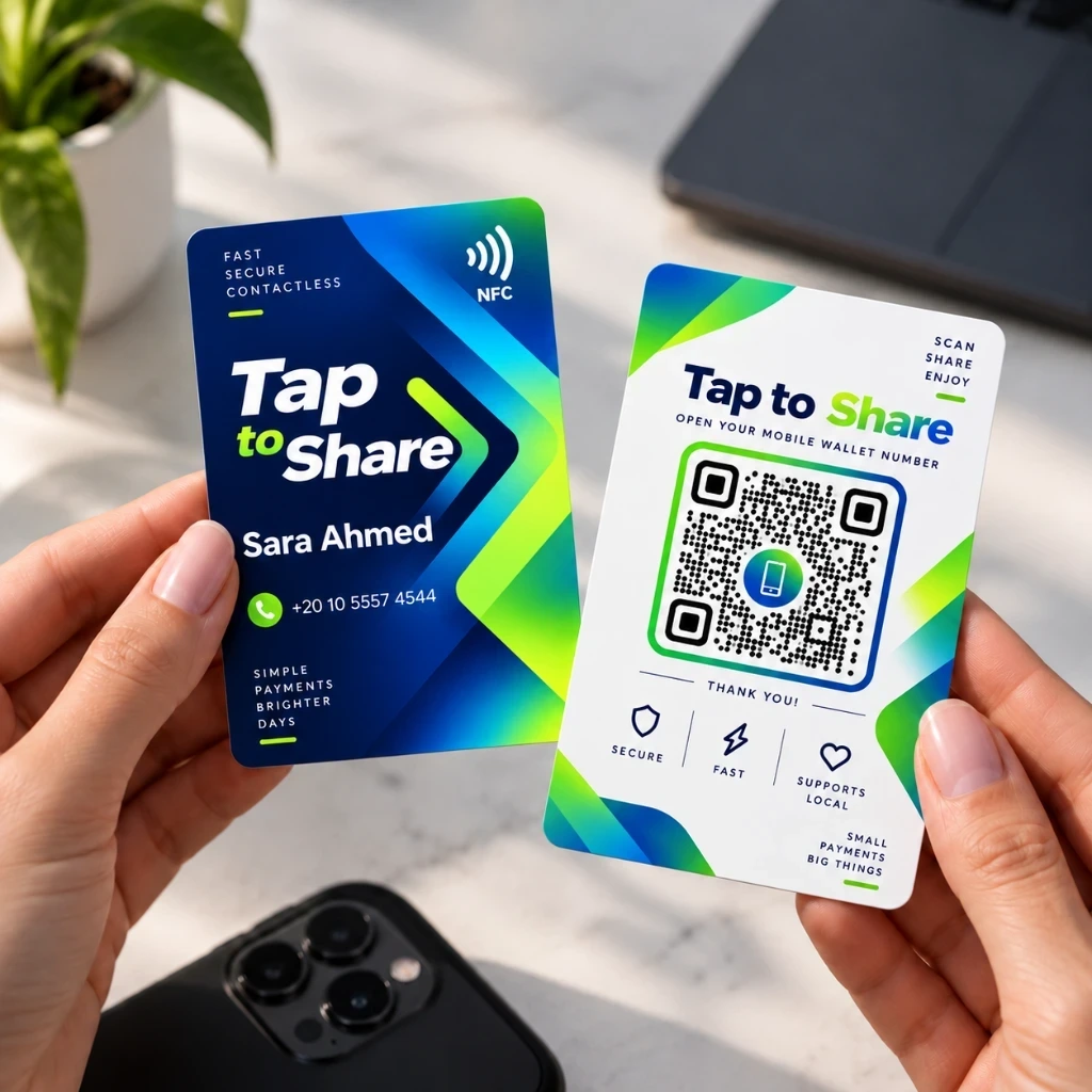 Tap to Share Mobile Wallet Card (NFC/QR) — photo 1