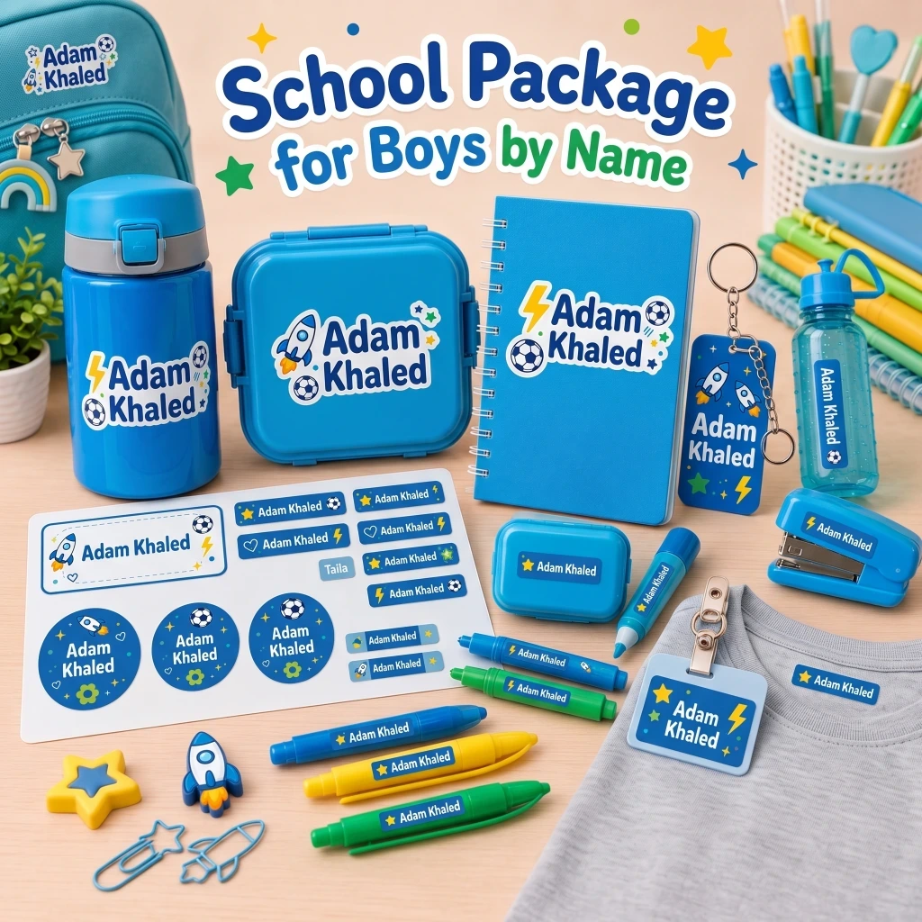 School Package for Boys by Name — photo 1