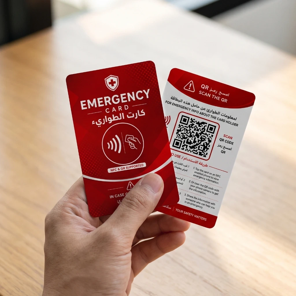 Emergency Card - NFC/QR thumbnail 2