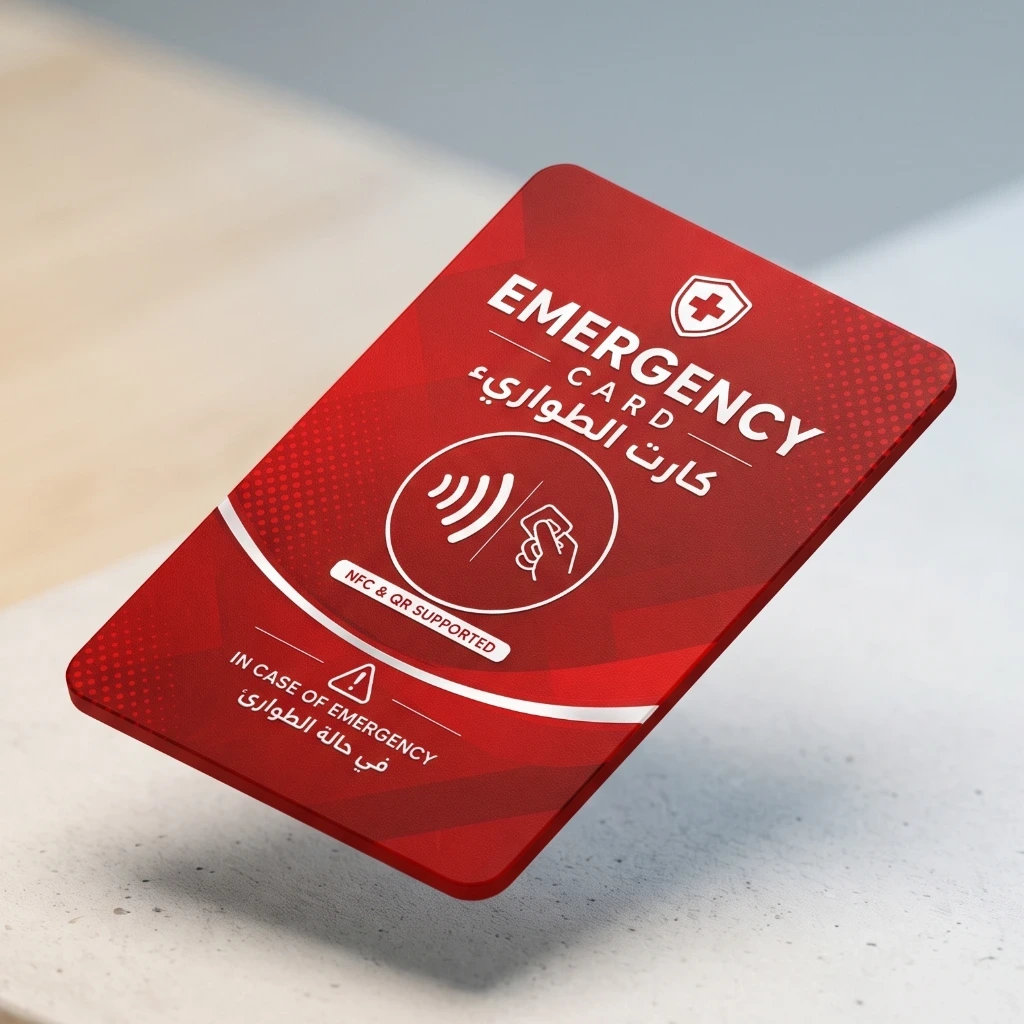 Emergency Card - NFC/QR